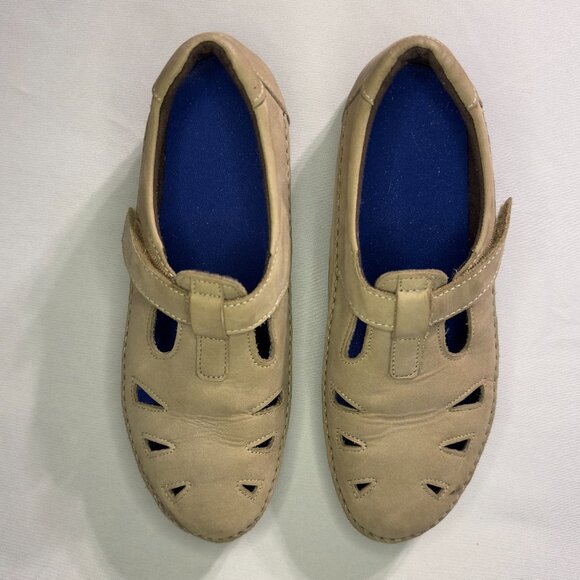 SAS Roamer - Women's Slip-on Loafer Velcro Comfort Walking Shoe, Size 8M Sage - Picture 2 of 8